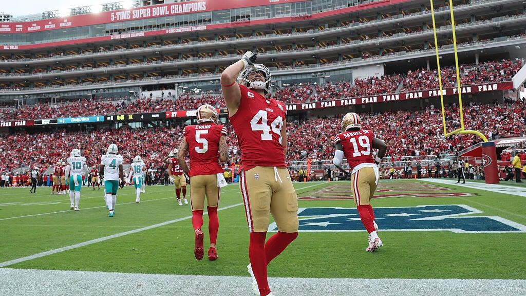 49ers' Kyle Juszczyk wins appeal after being fined by NFL over "Juice" celebration — CBS Bay Area (KPIX), Dublin Sports news