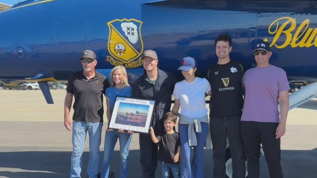 Glens Academy soccer club exec chosen for U.S. Navy Blue Angels flight — CBS Bay Area (KPIX), Dublin Arts news