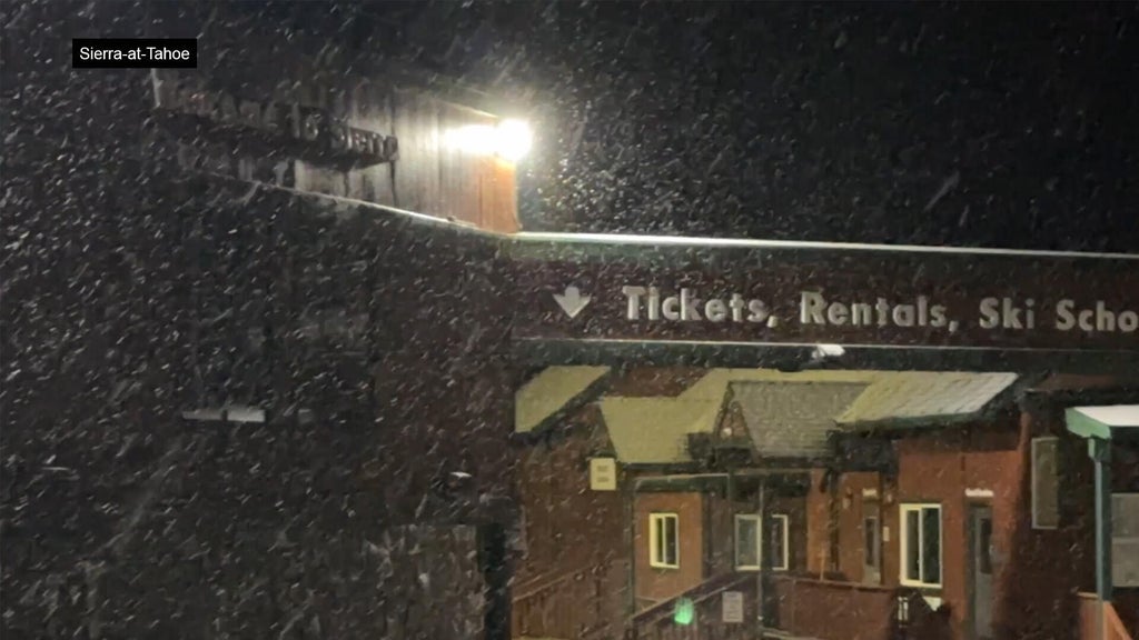 Northern California Sierra sees some early-season snow — CBS Bay Area (KPIX), Dublin Sports news