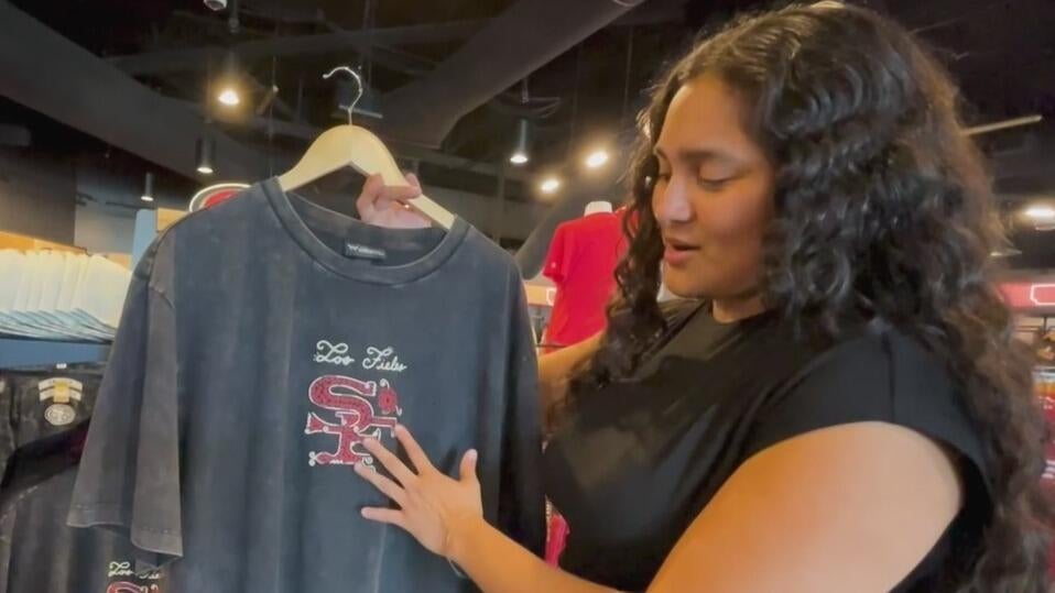 San Francisco 49ers unveil Latino Heritage Collection of team merchandise for "Los Fieles" — CBS Bay Area (KPIX), Dublin Sports news