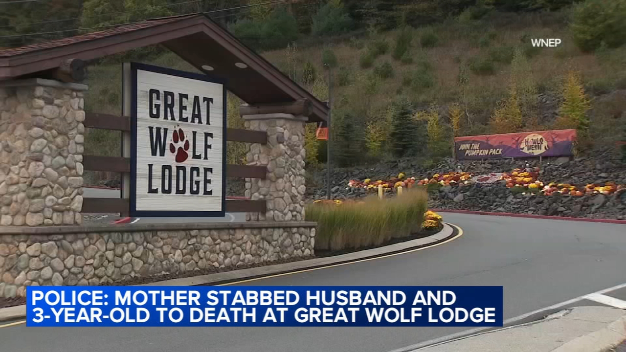 Great Wolf Lodge homicide: Metallica Rose Harrison accused of stabbing husband Charles Harrison, son to death at family resort in the Poconos in Scotrun, Monroe County, Pennsylvania
— ABC 7 Bay Area, Dublin Community news