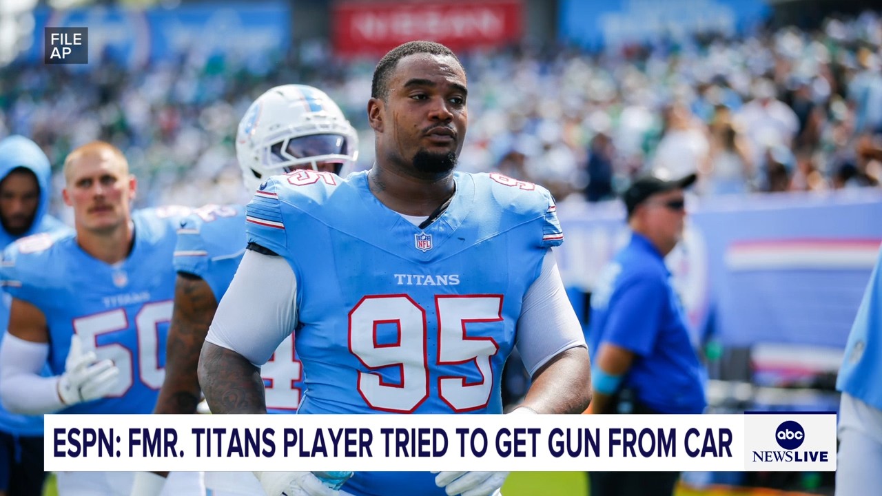 Jordan Elliott was released by Titans after pulling out gun in parking lot, coach Robert Saleh says
       — ABC 7 Bay Area, Dublin Sports news