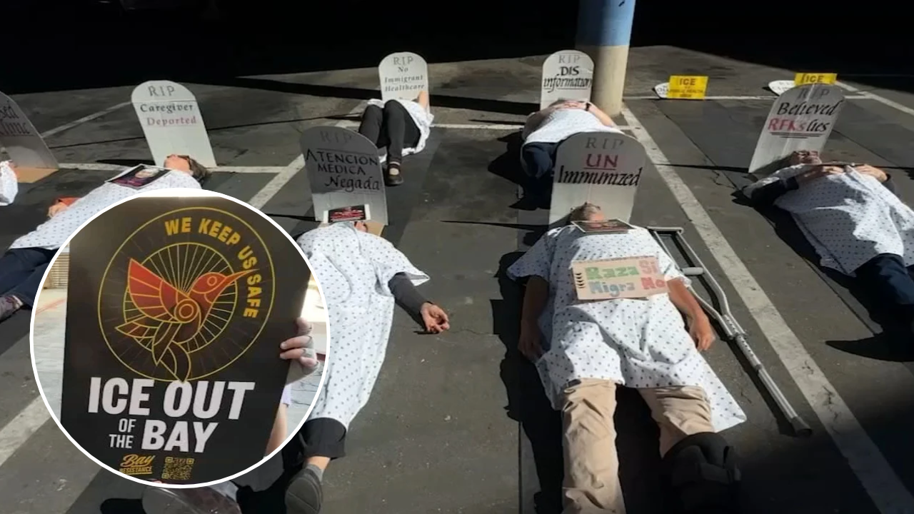 Activists demand end to ICE activity at Oakland's Eastmont Mall, stage 'die-in' demonstration
       — ABC 7 Bay Area, Dublin Real Estate news