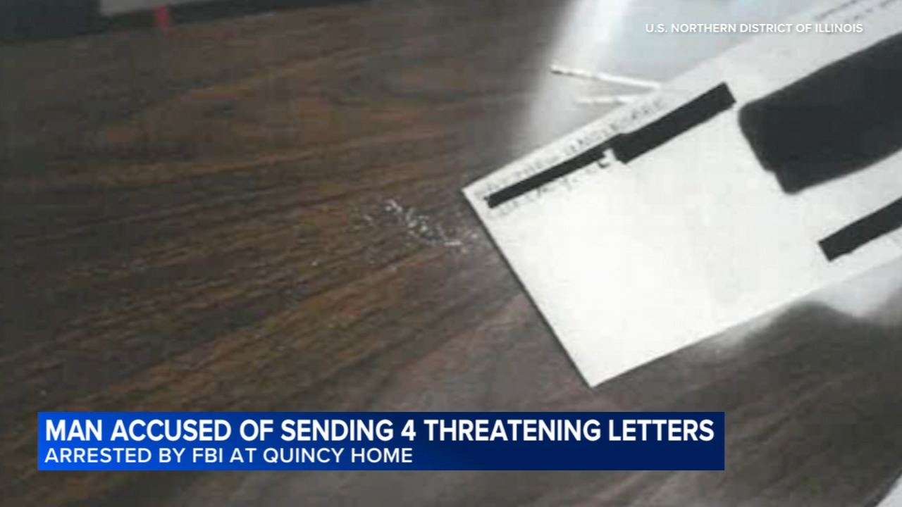 Man who allegedly sent white substance to members of Congress put his address on envelopes: DOJ
       — Dublin Community news