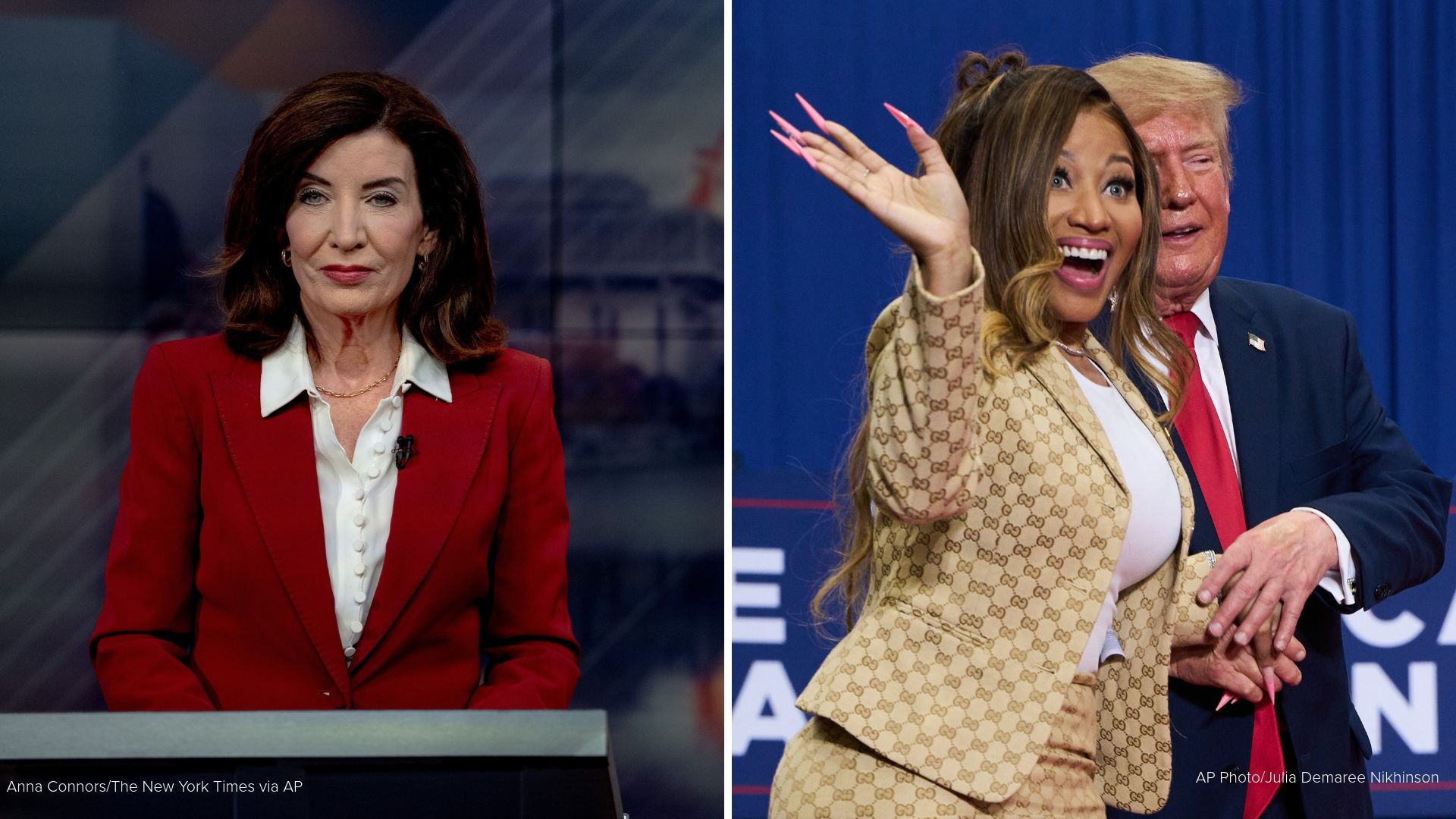 New York Governor Kathy Hochul responds after rapper Nicki Minaj calls her 'evil'
— Dublin Community news