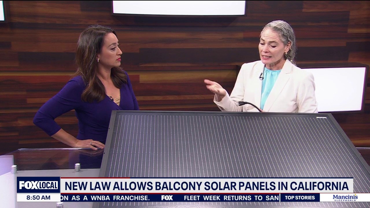 How balcony solar panels work, under new California law allowing them — KTVU FOX 2 Bay Area, Dublin Community news