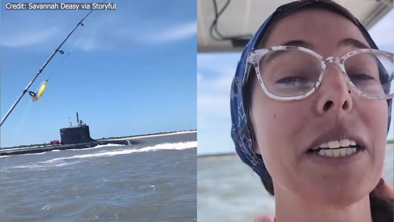 Video: Solo sailor avoids near-collision with U.S. Navy submarine in Florida — KTVU FOX 2 Bay Area, Dublin Community news