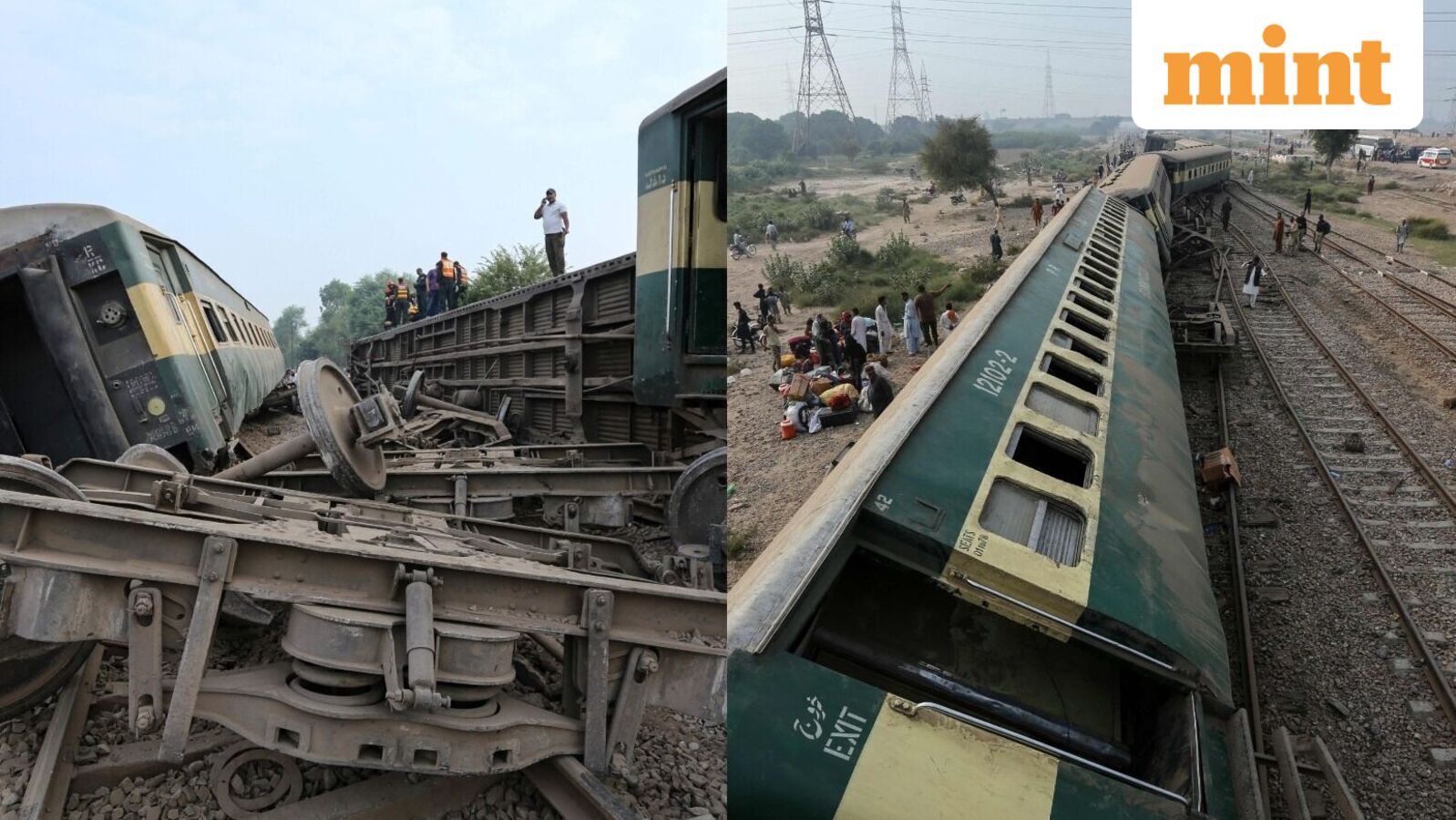 At least four killed, several injured after passenger train derails in Pakistan's Punjab | Top Updates — Mint India, Dublin Sports news